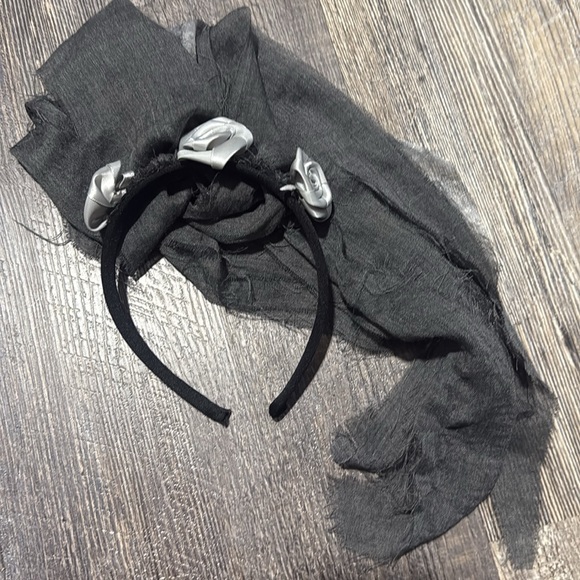 Girls Cemetery Corpse Bride Halloween Costume Size Large 10-12 Kids - Picture 11 of 12